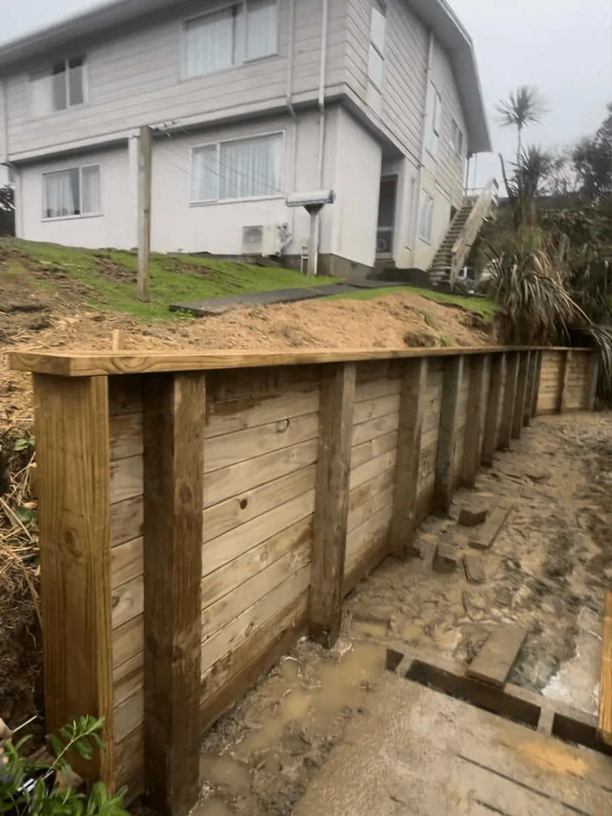Retaining Wall Rebuild
